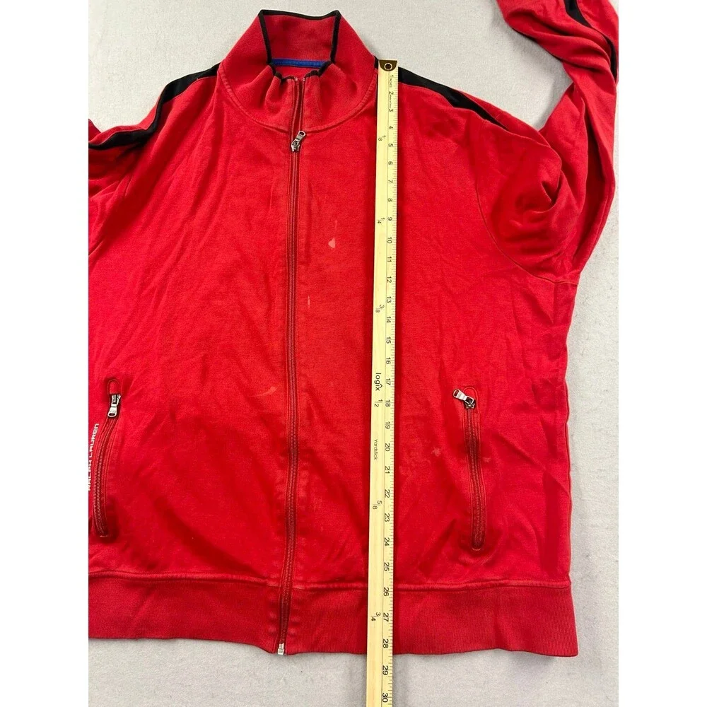 Polo Ralph Lauren Men’s Red Full Zip Jacket